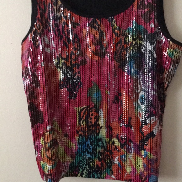Peter Nygard Multi color tank top - Picture 3 of 4